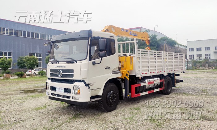 東風天錦隨車吊,4*2隨車起重運輸車,徐工5噸隨車吊,東風天錦底盤改裝,東風專用車廠家
