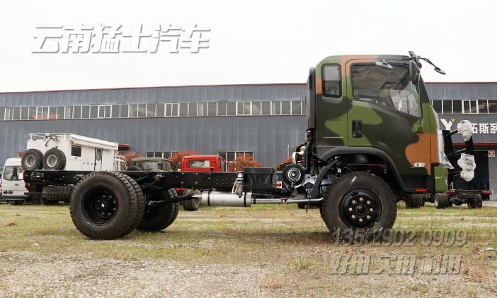 東風四驅底盤,越野專用車底盤,底盤改裝,4*4越野卡車,四驅底盤出口,越野卡車底盤