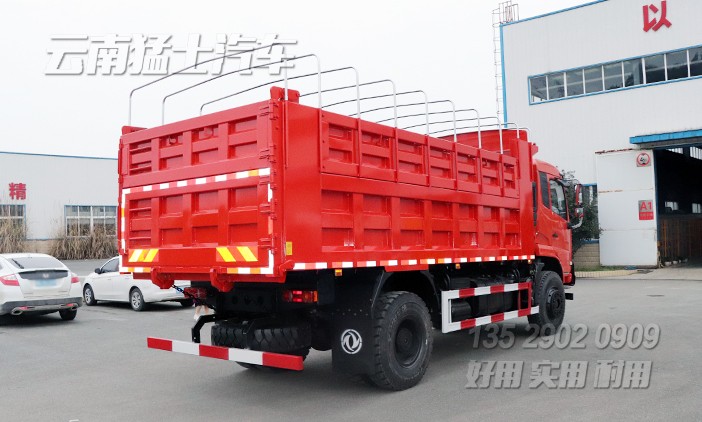 東風天錦自卸車,渣土運輸車,240馬力自卸,工地拉土方石方車,自卸卡車,16方自卸車