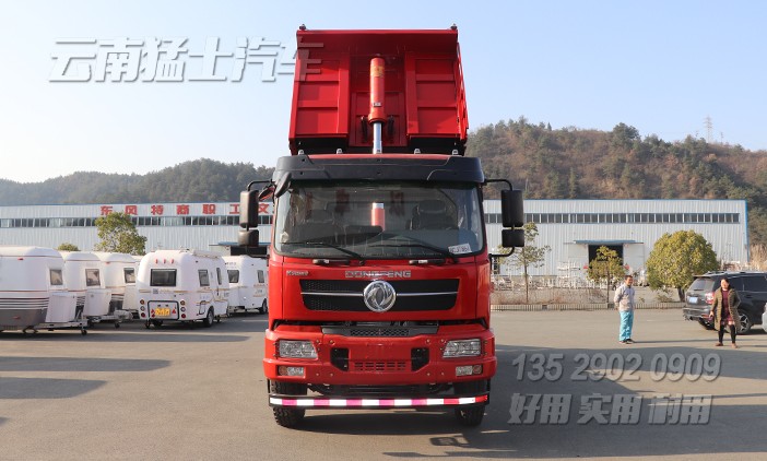 東風天錦自卸車,渣土運輸車,240馬力自卸,工地拉土方石方車,自卸卡車,16方自卸車