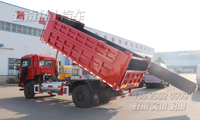 東風天錦自卸車,渣土運輸車,240馬力自卸,工地拉土方石方車,自卸卡車,16方自卸車