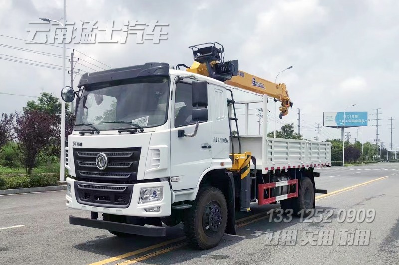 東風隨車吊,7T徐工吊機,東風華神隨車吊,7000kg隨車起重運輸車,隨車吊使用方法,四驅吊車,徐工直臂吊