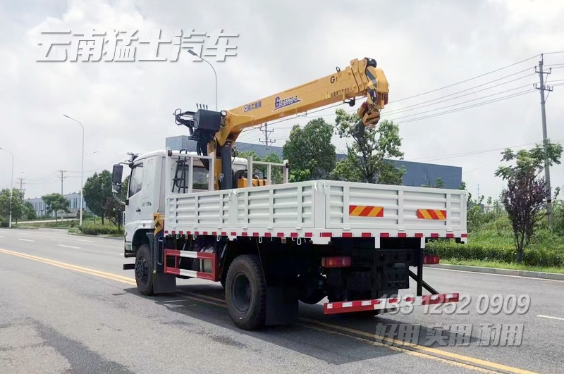 東風隨車吊,7T徐工吊機,東風華神隨車吊,7000kg隨車起重運輸車,隨車吊使用方法,四驅吊車,徐工直臂吊