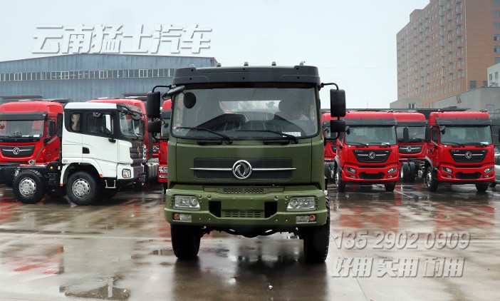 東風四驅底盤,越野專用車底盤,專用車底盤定制,卡車底盤出口,16噸底盤,4*4卡車底盤