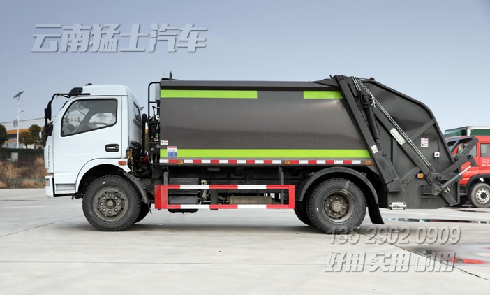 壓縮式垃圾車,9立方垃圾車,東風環衛車,垃圾車廠家,垃圾車銷售,4*2垃圾車