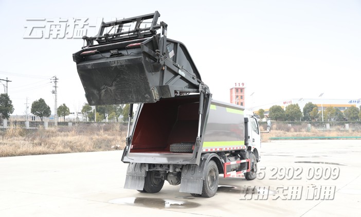 壓縮式垃圾車,9立方垃圾車,東風環衛車,垃圾車廠家,垃圾車銷售,4*2垃圾車