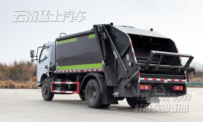 壓縮式垃圾車,9立方垃圾車,東風環衛車,垃圾車廠家,垃圾車銷售,4*2垃圾車