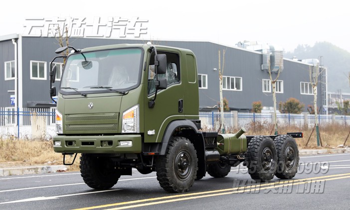 2023新款底盤,越野卡車底盤,中卡底盤,6*6汽車出口,六驅越野底盤