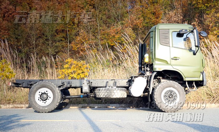 DFH2140B,4x4底盤,四驅越野車底盤,國六底盤改裝,東風出口底盤配置,底盤改裝廠家