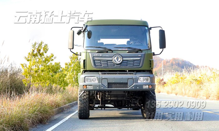 DFH2140B,4x4底盤,四驅越野車底盤,國六底盤改裝,東風出口底盤配置,底盤改裝廠家