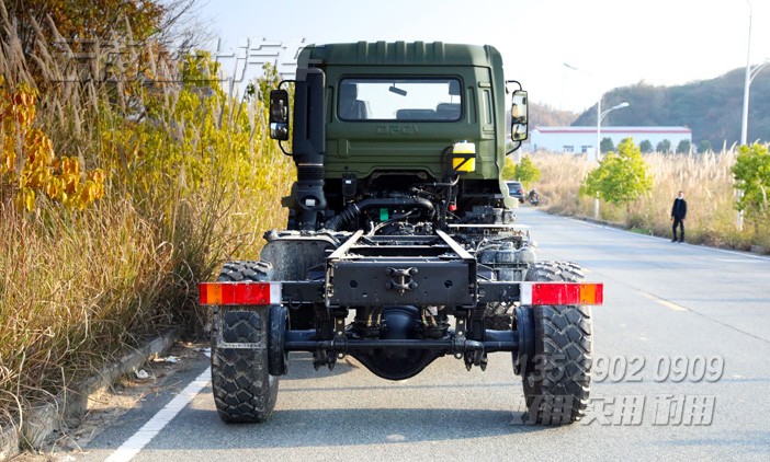 DFH2140B,4x4底盤,四驅越野車底盤,國六底盤改裝,東風出口底盤配置,底盤改裝廠家