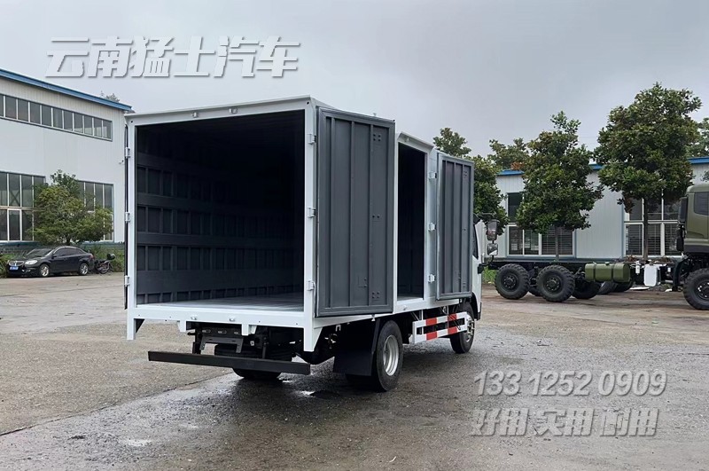 東風輕卡,輕便廂式車,輕卡改裝,蔬菜肉類生鮮食品運輸車