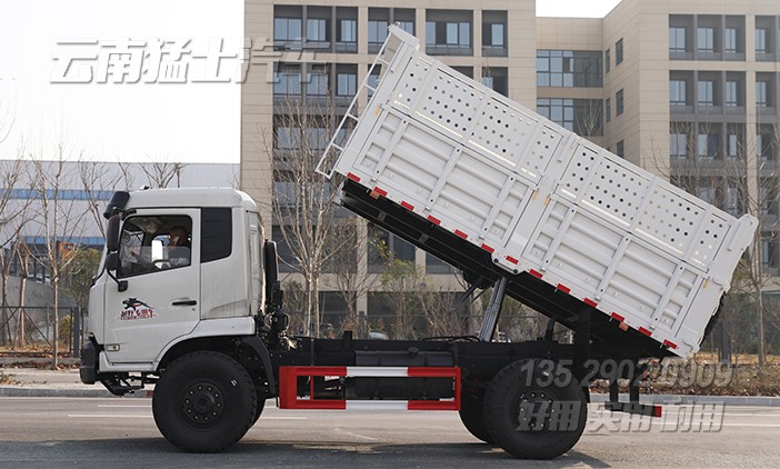 四驅翻斗車,東風自卸車配置參數,13噸自卸車,砂石運輸車
